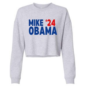 Mike Obama 2024 Cropped Pullover Crew