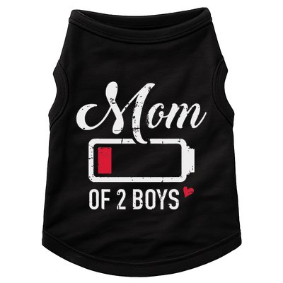 Mom Of 2 Low Battery Doggie Tank