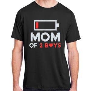 Mom of 2Boys from Son to mom for Mothers Day Birthday Adult ChromaSoft Performance T-Shirt