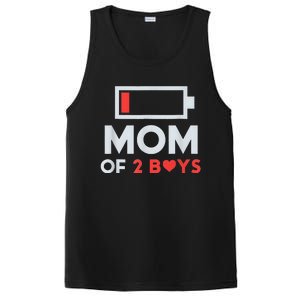 Mom of 2Boys from Son to mom for Mothers Day Birthday PosiCharge Competitor Tank