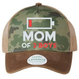 Mom Of 2 Gift From Son Mothers Day Birthday Legacy Tie Dye Trucker Hat