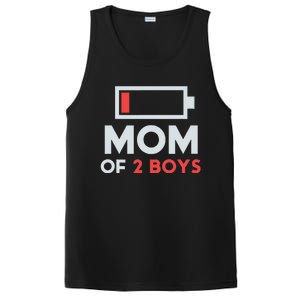 Mom Of 2 Gift From Son Mothers Day Birthday PosiCharge Competitor Tank