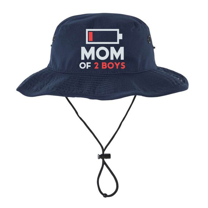 Mom Of 2 Gift From Son Mothers Day Birthday Legacy Cool Fit Booney Bucket Hat