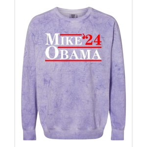 Mike Obama 2024 Mike Obama Colorblast Crewneck Sweatshirt