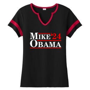 Mike Obama 2024 Mike Obama Ladies Halftime Notch Neck Tee