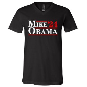 Mike Obama 2024 Mike Obama V-Neck T-Shirt