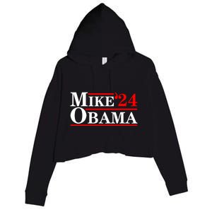 Mike Obama 2024 Mike Obama Crop Fleece Hoodie