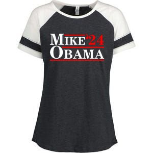 Mike Obama 2024 Mike Obama Enza Ladies Jersey Colorblock Tee