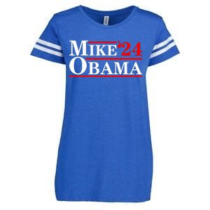 Mike Obama 2024 Mike Obama Enza Ladies Jersey Football T-Shirt