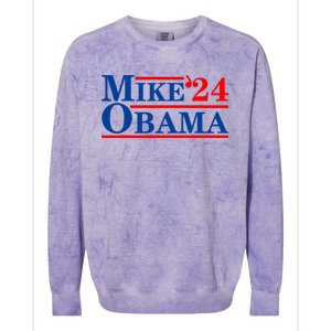 Mike Obama 2024 Colorblast Crewneck Sweatshirt