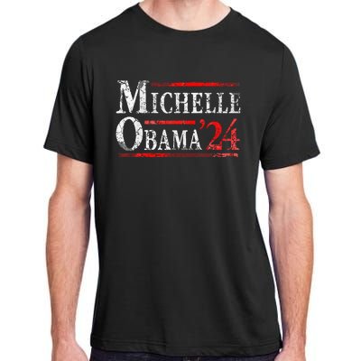 Michelle Obama 2024 President Election Adult ChromaSoft Performance T-Shirt