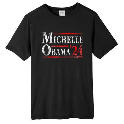 Michelle Obama 2024 President Election Tall Fusion ChromaSoft Performance T-Shirt