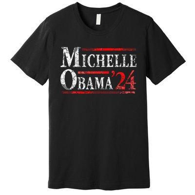 Michelle Obama 2024 President Election Premium T-Shirt