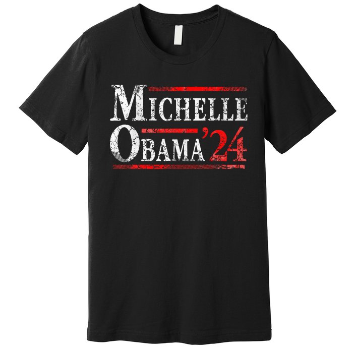 Michelle Obama 2024 President Election Premium T-Shirt