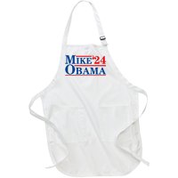 Mike Obama 2024 Full-Length Apron With Pockets