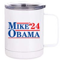 Mike Obama 2024 12 oz Stainless Steel Tumbler Cup