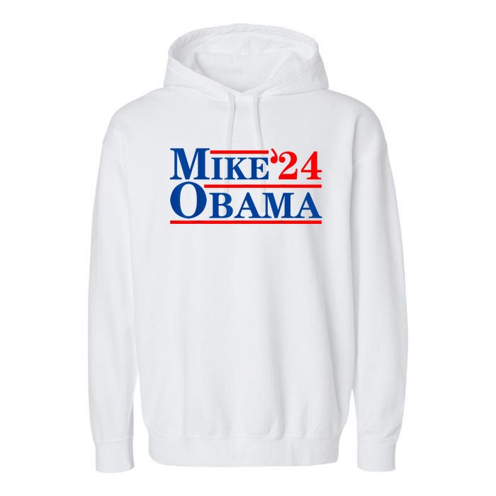 Mike Obama 2024 Garment-Dyed Fleece Hoodie