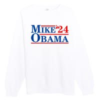 Mike Obama 2024 Premium Crewneck Sweatshirt