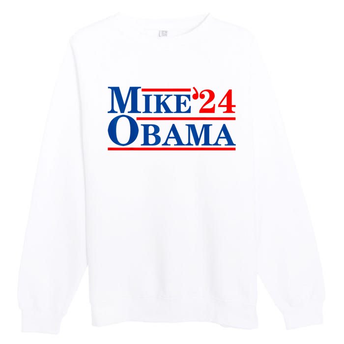 Mike Obama 2024 Premium Crewneck Sweatshirt