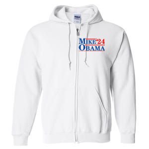 Mike Obama 2024 Full Zip Hoodie