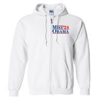 Mike Obama 2024 Full Zip Hoodie