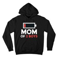 Mom Of 2 Gift From Son Mothers Day Birthday Hoodie