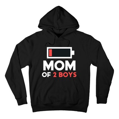 Mom Of 2 Gift From Son Mothers Day Birthday Hoodie