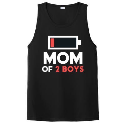 Mom Of 2 Gift From Son Mothers Day Birthday PosiCharge Competitor Tank