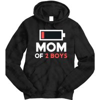 Mom Of 2 Gift From Son Mothers Day Birthday Tie Dye Hoodie