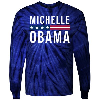 Michelle Obama 2024 President Men Women Obama 2024 Tie-Dye Long Sleeve Shirt