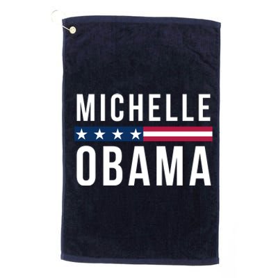 Michelle Obama 2024 President Men Women Obama 2024 Platinum Collection Golf Towel