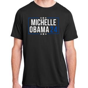 Michelle Obama 2024 Presidential Election Obama 2024 Adult ChromaSoft Performance T-Shirt