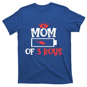 Mom Of 3 Mothers Day Cool Gift T-Shirt