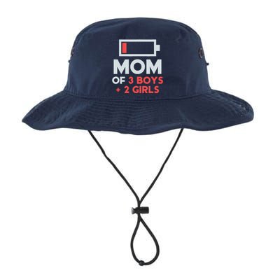 Mom of 3 Boy 2 Girl Mothers Day Gifts from Daughter Legacy Cool Fit Booney Bucket Hat