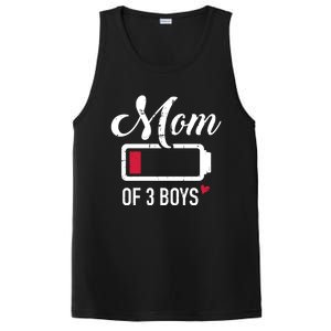 Mom Of 3 Low Battery Gift PosiCharge Competitor Tank