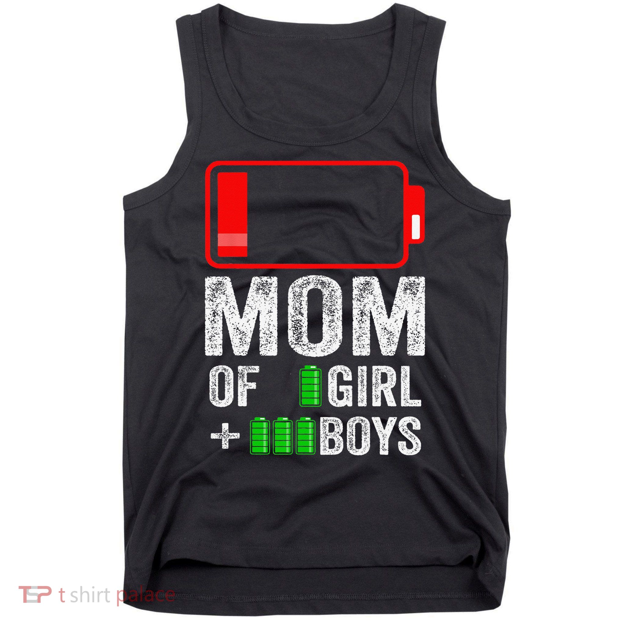 Mom of 3  1  Gift from kid Mothers Day Birthday  Tank Top