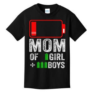 Mom of 3  1  Gift from kid Mothers Day Birthday  Kids T-Shirt