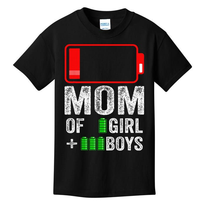 Mom of 3  1  Gift from kid Mothers Day Birthday  Kids T-Shirt