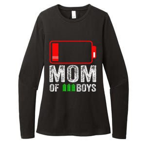 Mom Of 3 Gift From Son Mothers Day Birthday Women Womens CVC Long Sleeve Shirt