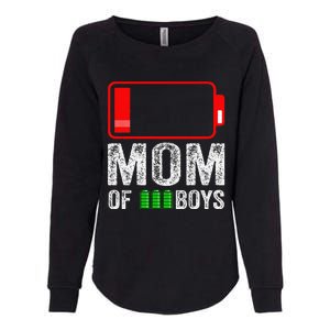 Mom Of 3 Gift From Son Mothers Day Birthday Women Womens California Wash Sweatshirt