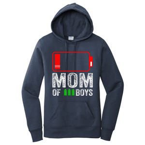 Mom Of 3 Gift From Son Mothers Day Birthday Women Women's Pullover Hoodie