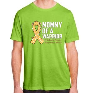 Mommy Of A Warrior Hood Cancer Awareness Cute Gift Adult ChromaSoft Performance T-Shirt