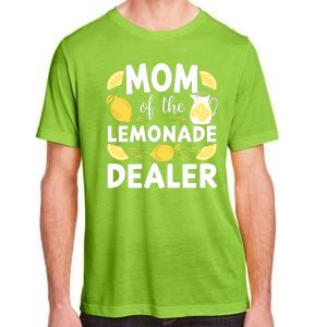 Mom Of A Lemonade Dealer Summer Drink Funny Lemonade Stand Lemonade Mom Adult ChromaSoft Performance T-Shirt