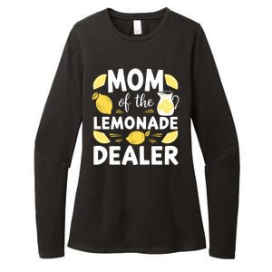 Mom Of A Lemonade Dealer Summer Drink Funny Lemonade Stand Lemonade Mom Womens CVC Long Sleeve Shirt