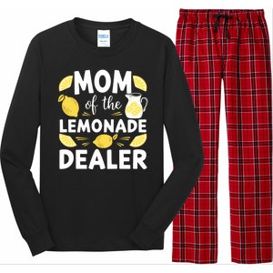 Mom Of A Lemonade Dealer Summer Drink Funny Lemonade Stand Lemonade Mom Long Sleeve Pajama Set