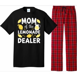 Mom Of A Lemonade Dealer Summer Drink Funny Lemonade Stand Lemonade Mom Pajama Set