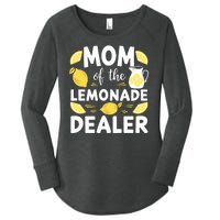 Mom Of A Lemonade Dealer Summer Drink Funny Lemonade Stand Lemonade Mom Women's Perfect Tri Tunic Long Sleeve Shirt