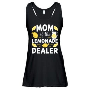 Mom Of A Lemonade Dealer Summer Drink Funny Lemonade Stand Lemonade Mom Ladies Essential Flowy Tank