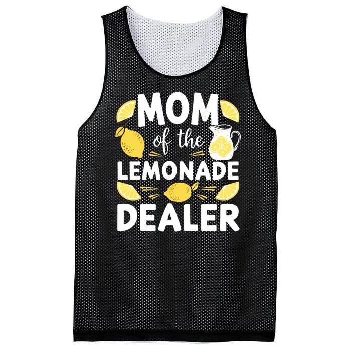 Mom Of A Lemonade Dealer Summer Drink Funny Lemonade Stand Lemonade Mom Mesh Reversible Basketball Jersey Tank