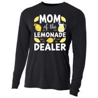 Mom Of A Lemonade Dealer Summer Drink Funny Lemonade Stand Lemonade Mom Cooling Performance Long Sleeve Crew